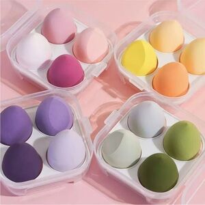Colorful Makeup Sponge 4 Set